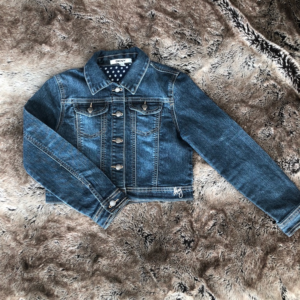 DKNY Jean girl jacket for 11 years old